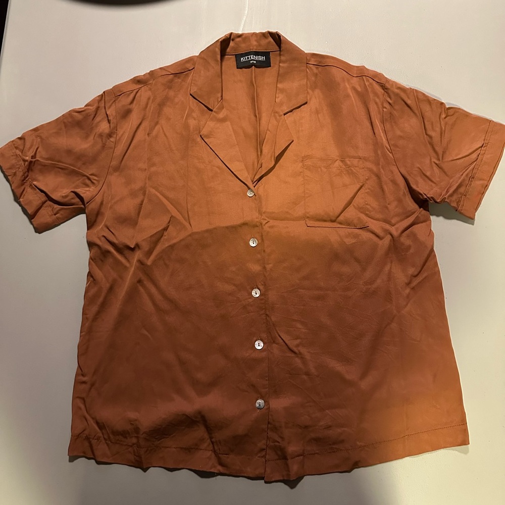 Kittenish Corbin Oversized Button Down